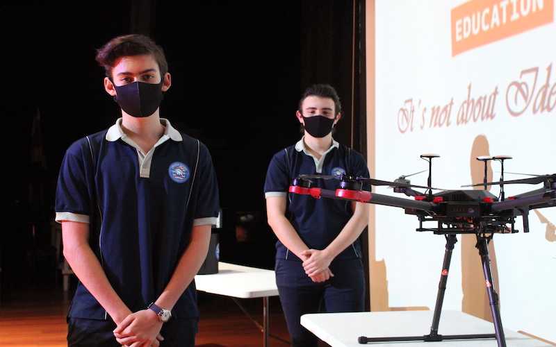 Updrop: A Lincoln students’ project won 1st place in the National Robotics Olympiad